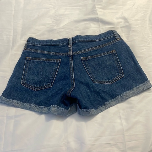J Crew Blue Denim Shorts Size 26 - Picture 3 of 5